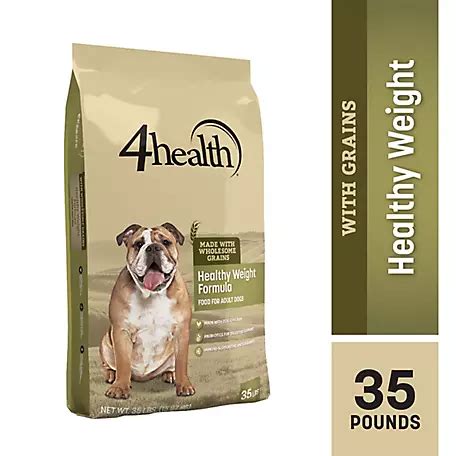 Maintain Your Dog's Healthy Weight with 4health Dog Food